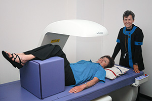Dr J Veldman - How is the bone density scan performed?